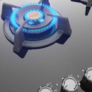 اجاق گاز شیشه ای آلتون IG534DB