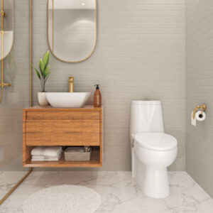 توالت فرنگی چینی کرد طاووس شیردار