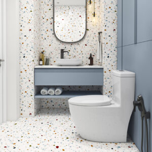 روشویی روکابینتی چینی کرد آنتوریوم