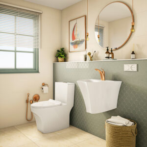 توالت فرنگی چینی کرد لیندا شیردار