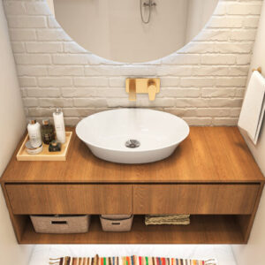 روشویی روکابینتی چینی کرد کانسپت